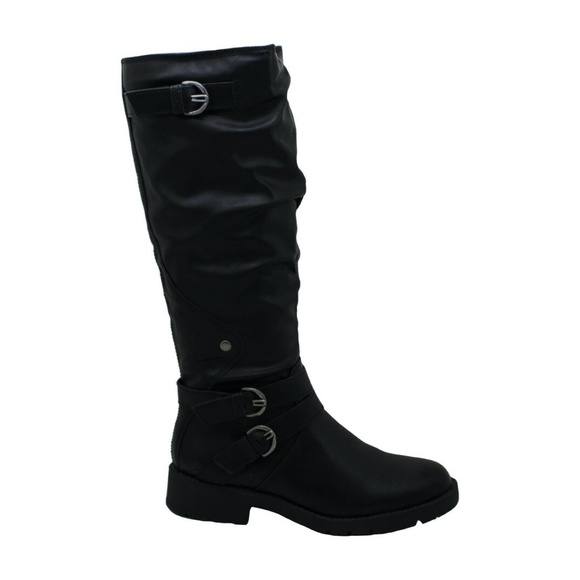 NEW AMERICAN RAG WOMENS BRINLEY TALL BOOT BLACK - Picture 3 of 6